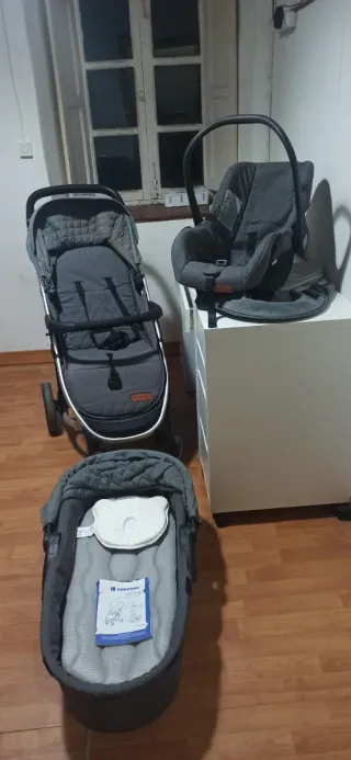 Cochecito Kikka Boo Madrid 3 piezas