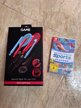 Nintendo Switch + 2 juegos y accesorios