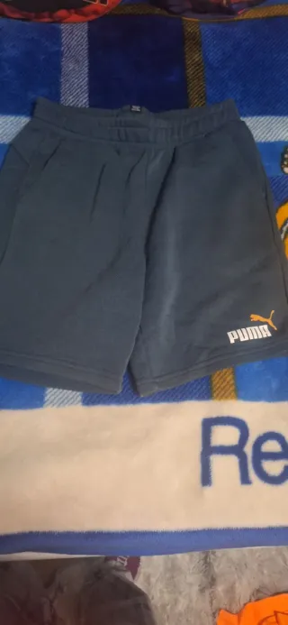 Pantalón corto Puma azul