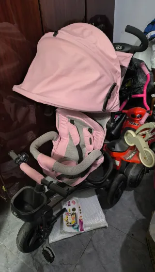 Triciclo Kinderkraft Rosa