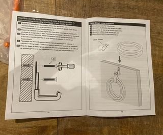 Set 7 Ganchos Pared Naranja antislip