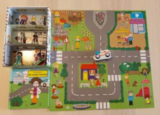 Juego puzzle y figuras