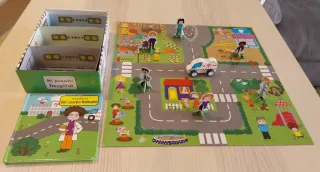 Juego puzzle y figuras