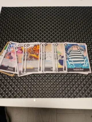 Lote 320 Cartas TCG One Piece Bandai