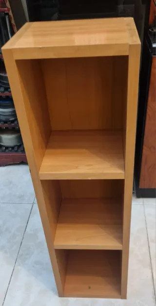 Estantería Organizador CD Madera Marrón
