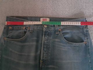 Pantalón Levis 501 Hombre Azul Claro