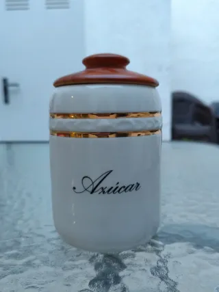 Set Botes Cocina Madera y Cerámica