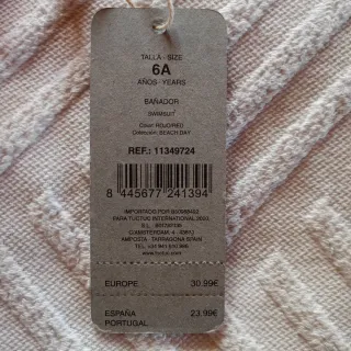 Traje de baño Tuc Tuc niña 6 años