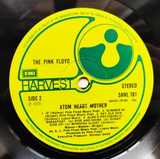 LP 1976 🇬🇧 PINK FLOYD - ATOM HEART MOTHER