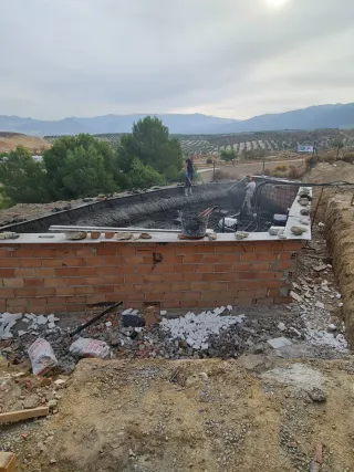 Albañil experto en estructuras y muros