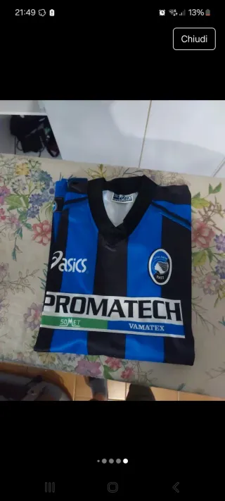 Maglietta Calcio Atalanta Asics