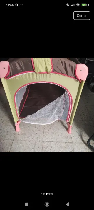 Cuna de viaje para bebé