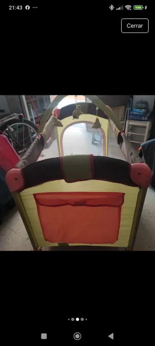 Cuna de viaje para bebé