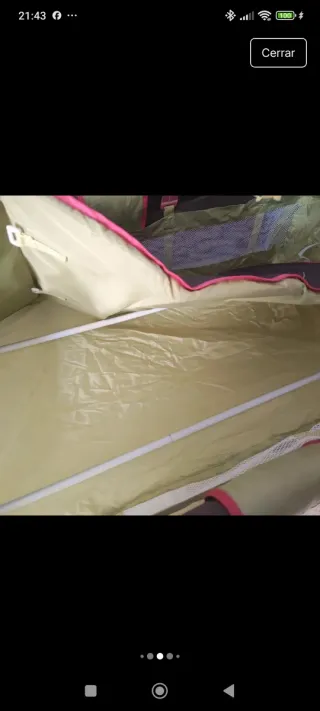 Cuna de viaje para bebé