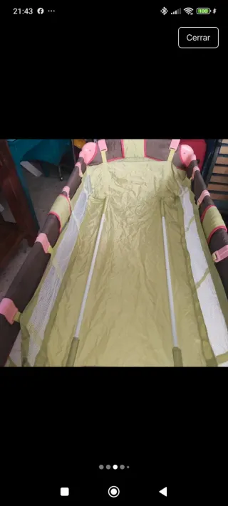 Cuna de viaje para bebé