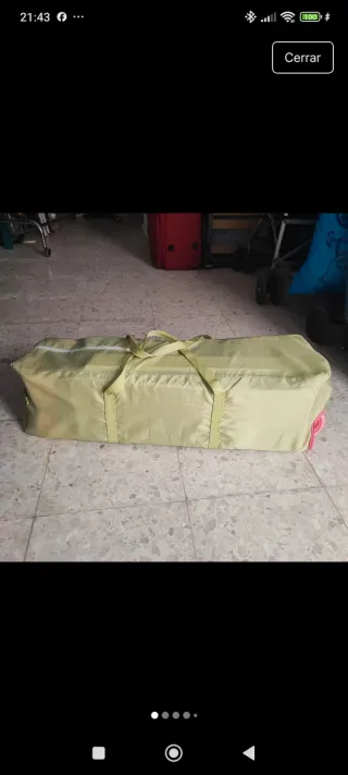 Cuna de viaje para bebé