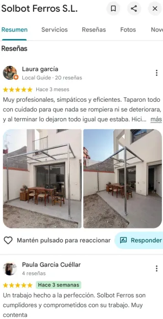 Cerramientos a medida