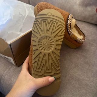 Pantuflas UGG Borreguito Marrón