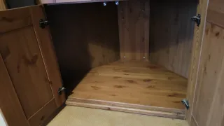 Mueble esquinero con escritorio