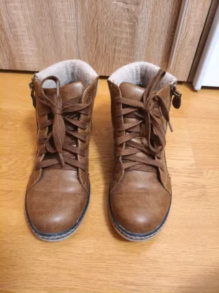 Botines marrones talla 38