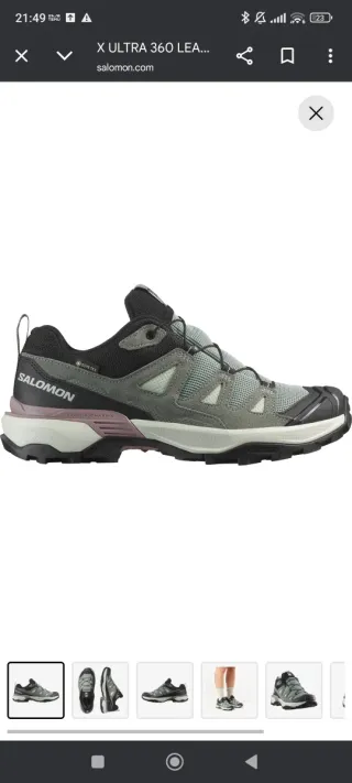 Salomon X Ultra 360 GTX Mujer