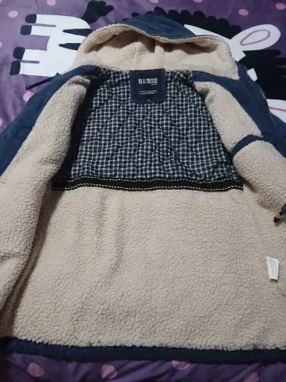 Abrigo hombre borrego