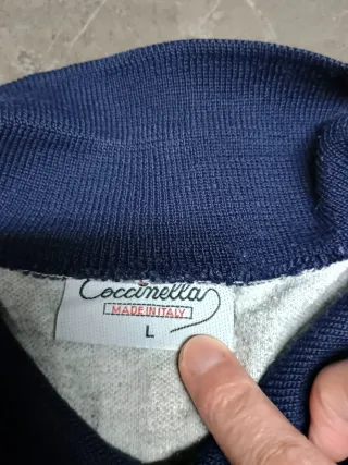 Pigiama uomo grigio e blu