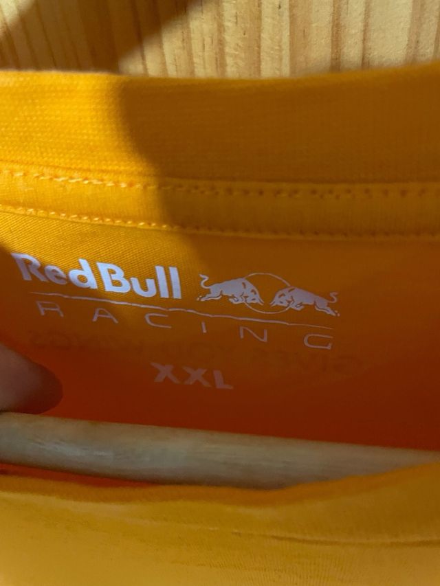 Camiseta Red Bull Racing Talla XXL Naranja
