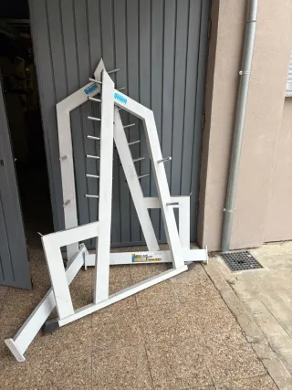 Soporte para discos de musculación