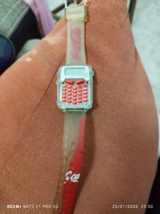 Reloj Calculadora Coca-Cola