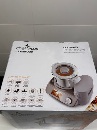 Robot Cocina Kenwood Chef Plus Cookeasy Platinum