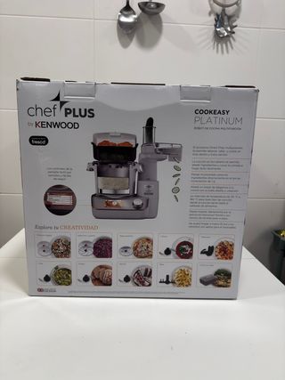 Robot Cocina Kenwood Chef Plus Cookeasy Platinum