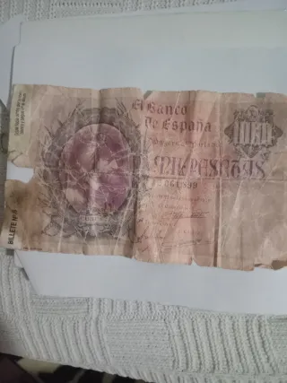 Billete 1000 pesetas Banco de España 1910