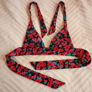 Parte de arriba bikini Etam floral XS