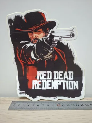Pegatina Red Dead Redemption Rockstar
