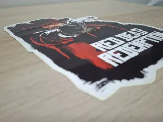 Pegatina Red Dead Redemption Rockstar