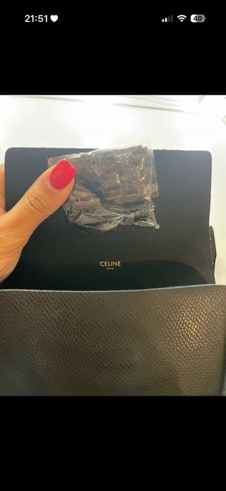 Occhiali da sole Celine Paris neri