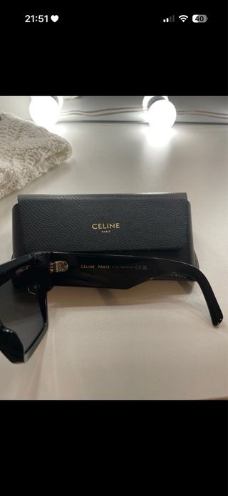 Occhiali da sole Celine Paris neri