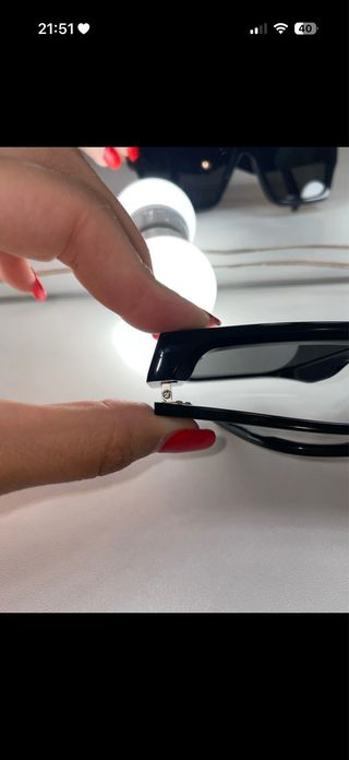 Occhiali da sole Celine Paris neri