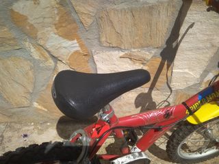 Bicicleta Spiderman 16" niño