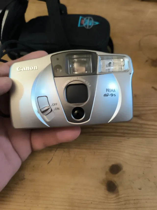 Cámara Canon Prima AF-9s Plata