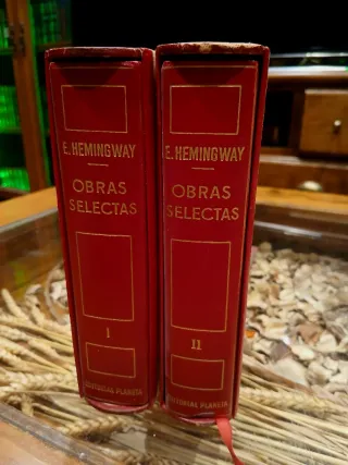 Lote libros Obras Selectas Hemingway