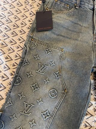 Jeans Louis Vuitton Monogram Denim