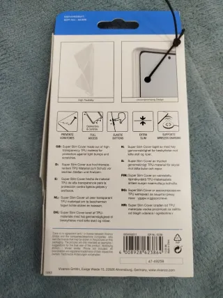 Custodia trasparente Samsung Galaxy S21 5G Vivanco