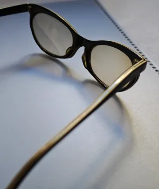 Gafas vintage años 60 diseño "ojo de gato"