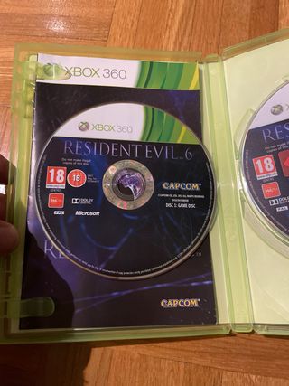 Resident Evil 6 Xbox 360