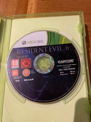 Resident Evil 6 Xbox 360