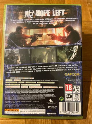 Resident Evil 6 Xbox 360