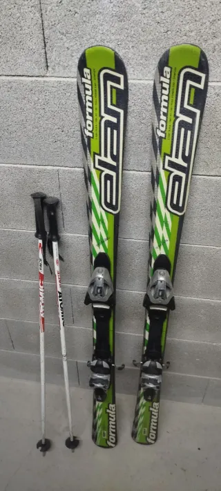 Set sci Elan + attacchi + scarponi + bastoncini