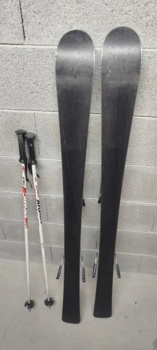 Set sci Elan + attacchi + scarponi + bastoncini